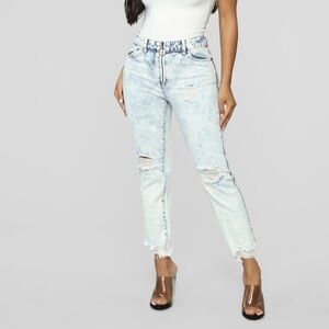 All over it boyfriend jeans